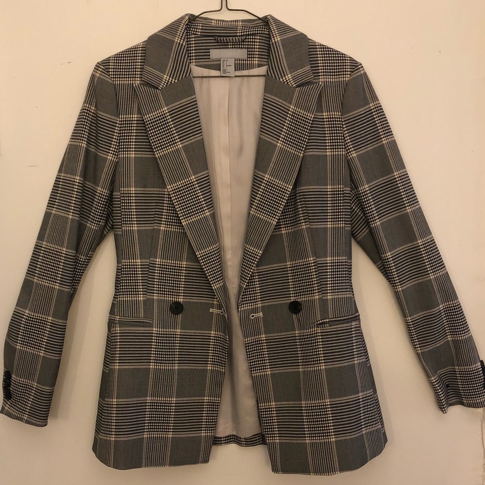 H&M Checkered Women’s Blazer